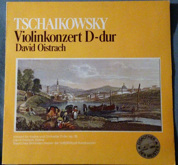 Cover zu Pyotr Ilyich Tchaikovsky - Konzert Für Violine Und Orchester D-Dur Op. 35 | Vinyl | Classical | Germany