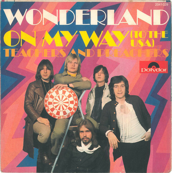 Cover zu Wonderland (8) - On My Way (To The USA) | 1970 | Vinyl | Rock, Pop | Germany Schallplatten Ankauf