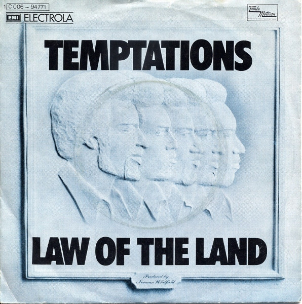 Cover zu The Temptations - Law Of The Land | 1973 | Vinyl | Funk / Soul | Germany
