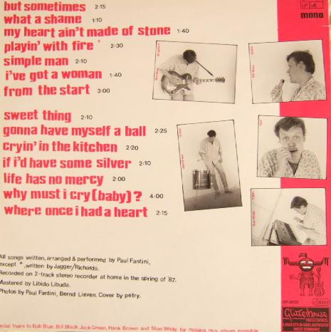 Cover zu Der Beat From Bagdad - Me And My Rhythm Guitar | 1987 | Vinyl, LP, Album, Mono | Rock | Germany Schallplatten Ankauf