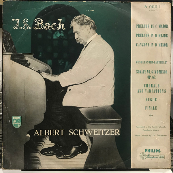 Bild Johann Sebastian Bach, Felix Mendelssohn-Bartholdy, Albert Schweitzer – Chorale Preludes | Vinyl | Classical | Netherlands Schallplatten Ankauf