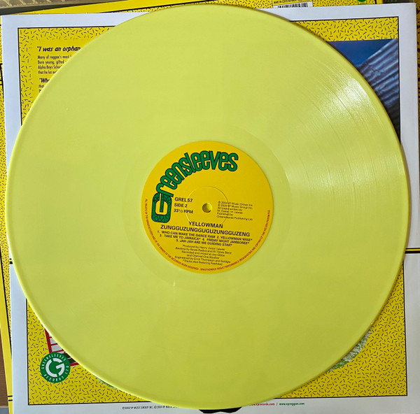 Cover zu Yellowman - Zungguzungguguzungguzeng | 2024 | Vinyl | Reggae | Europe