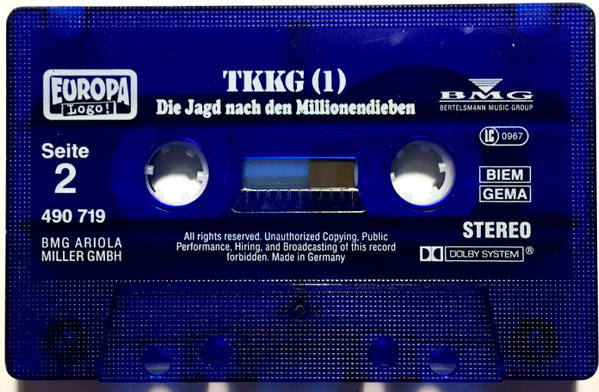 Cover zu Stefan Wolf - TKKG 1 - Die Jagd Nach Den Millionendieben | Vinyl | Non-Music | Germany