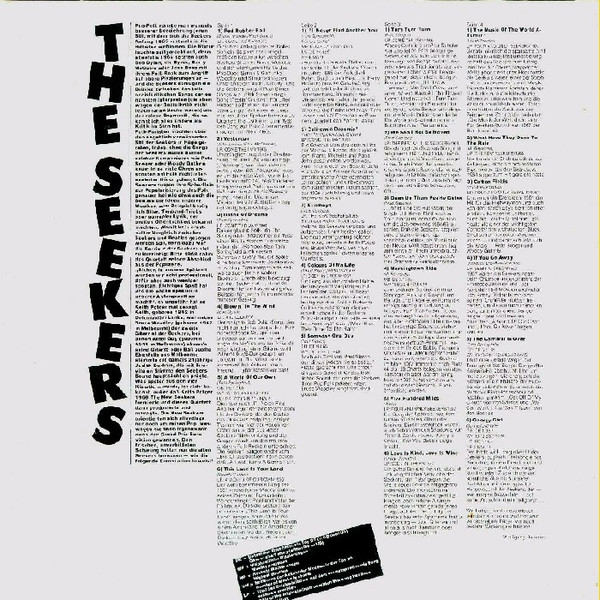 Cover zu The Seekers - Remember The Golden Years | Vinyl | Folk, World, & Country | Germany Schallplatten Ankauf