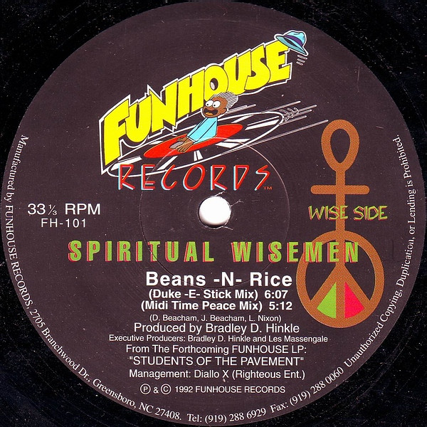 Cover zu Spiritual Wisemen - Got 2 Motivate / Beans -N- Rice | 1992 | Vinyl | Hip Hop | US Schallplatten Ankauf