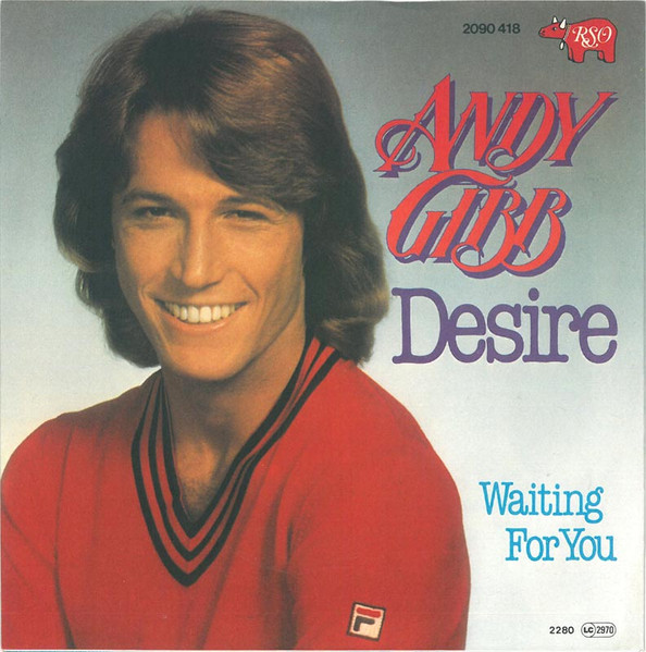 Cover zu Andy Gibb - Desire | 1980 | Vinyl | Pop | Germany Schallplatten Ankauf