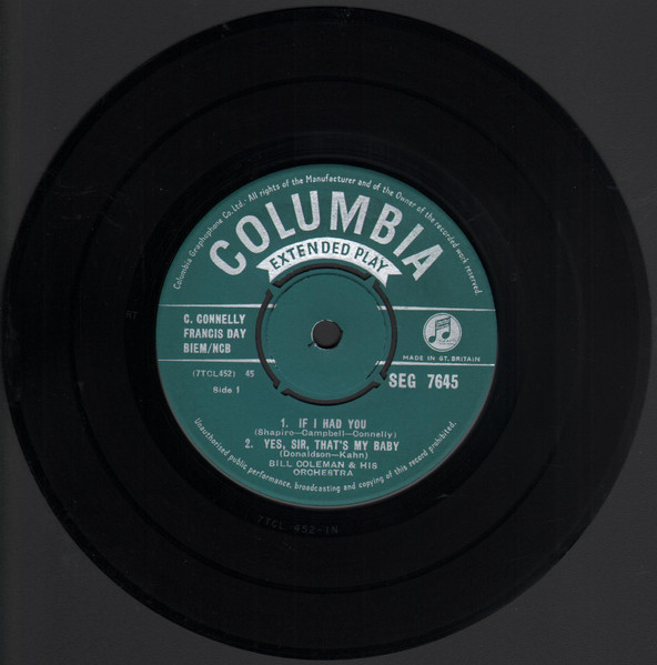 Cover zu Bill Coleman & His Orchestra - Bill Coleman In Paris | 1956 | Vinyl | Jazz | UK Schallplatten Ankauf