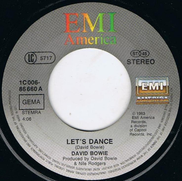 Cover zu David Bowie - Let's Dance | 1983 | Vinyl, 7