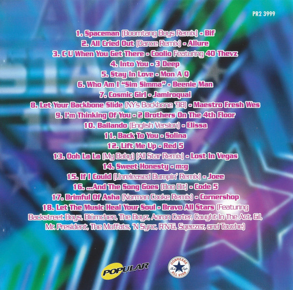 Cover zu Various - All Stars 1999 | 1998 | Vinyl | Electronic, Hip Hop, Rock, Reggae, Pop | Canada