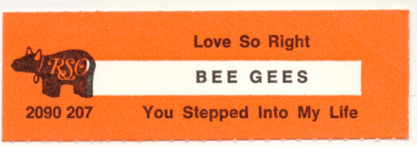 Cover zu Bee Gees - Love So Right | 1976 | Vinyl | Pop | Germany