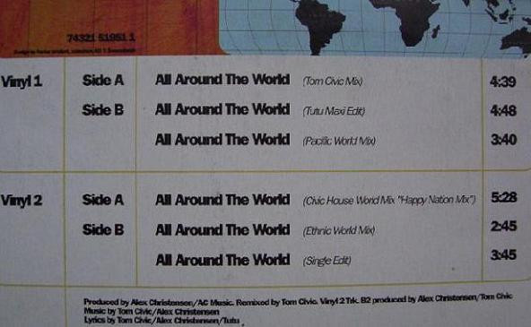 Cover zu Tutu (3) - All Around The World | Vinyl | Electronic, Hip Hop | Europe