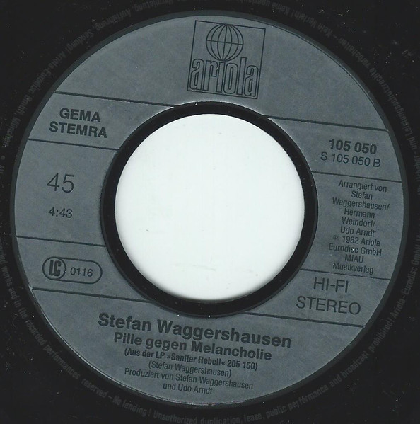 Cover zu Stefan Waggershausen - Bäng Bäng | 1982 | Vinyl | Rock, Pop | Germany Schallplatten Ankauf