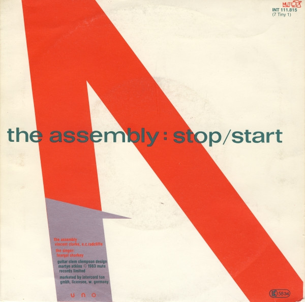 Cover zu The Assembly - Never Never | 1983 | Vinyl | Electronic, Pop | Germany
