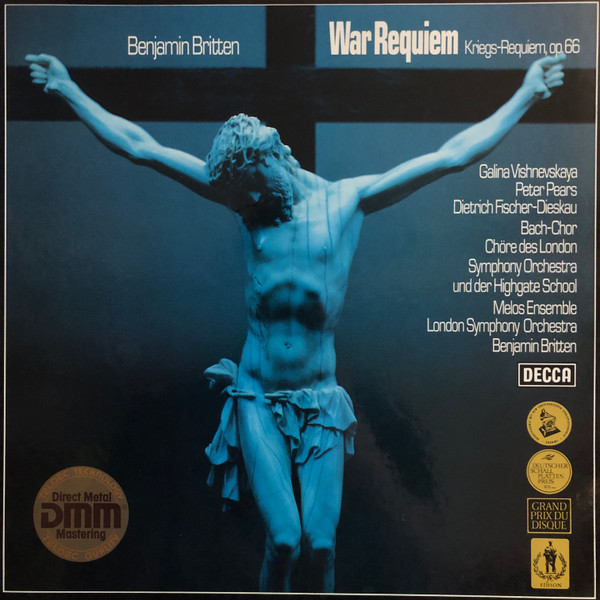Cover zu Benjamin Britten - War Requiem - Kriegs-Requiem, Op. 66 | Vinyl | Classical | Germany