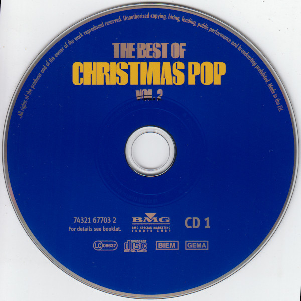 Cover zu Various - The Best Of Christmas Pop Vol. 2 | 1999 | Vinyl | Pop | Germany