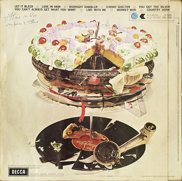 Cover zu The Rolling Stones - Let It Bleed | 1969 | Vinyl | Rock | UK Schallplatten Ankauf