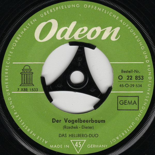 Cover zu Das Hellberg-Duo - Schneewalzer | 1964 | Vinyl | Folk, World, & Country | Germany