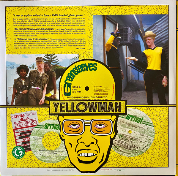 Cover zu Yellowman - Zungguzungguguzungguzeng | 2024 | Vinyl | Reggae | Europe