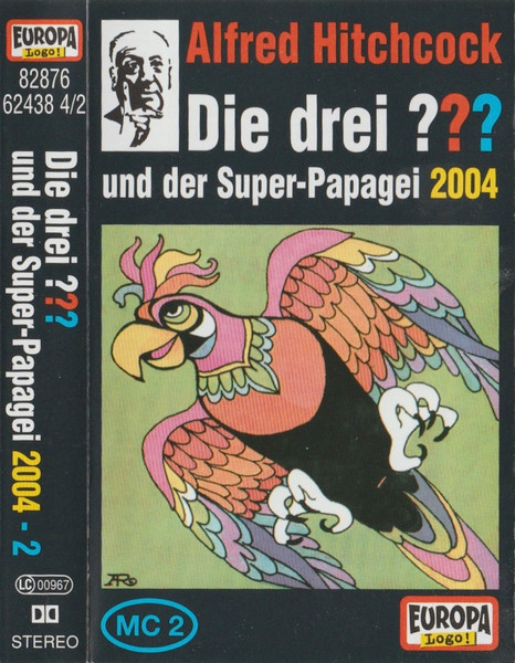 Cover zu Robert Arthur - Die Drei ??? Und Der Super-Papagei 2004 | 2004 | Vinyl | Non-Music | Germany