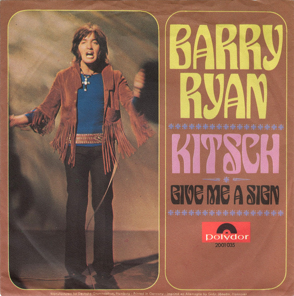 Cover zu Barry Ryan - Kitsch | 1970 | Vinyl, 45 RPM, 7