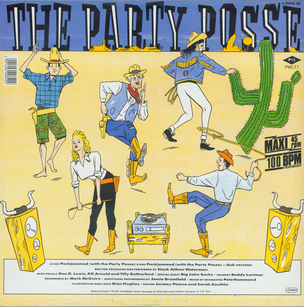 Cover zu Stock, Aitken & Waterman - Packjammed (With The Party Posse) | 1987 | Vinyl | Electronic | Germany