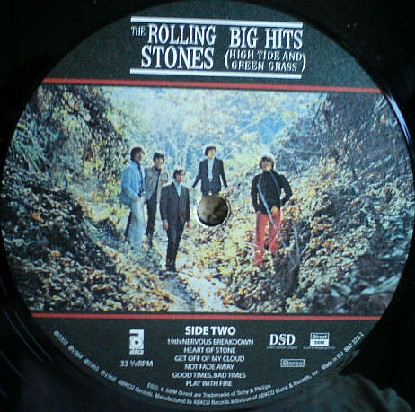Cover zu The Rolling Stones - Big Hits (High Tide And Green Grass) | 2003 | Vinyl | Rock | Europe