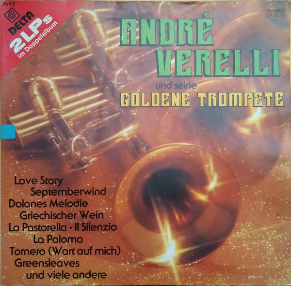 Cover zu André Verelli - André Verelli Und Seine Goldene Trompete | Vinyl | Jazz, Pop | Germany Schallplatten Ankauf