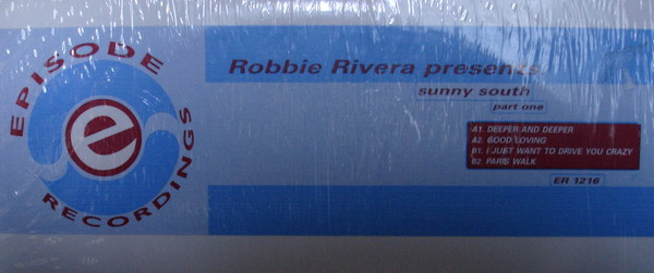 Cover zu Robbie Rivera - Sunny South (Part One) | 1999 | Vinyl | Electronic | US Schallplatten Ankauf