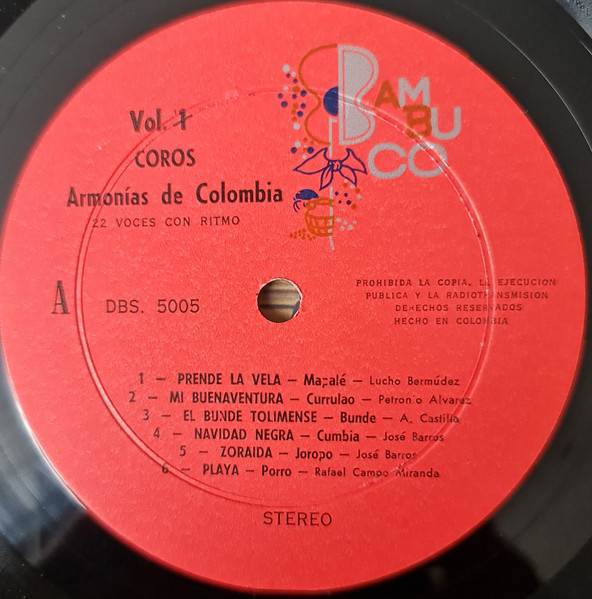 Cover zu Coros Armonias De Colombia , Director: Daniel Rosel - 22 Voces Con Ritmos | Vinyl | Latin, Folk, World, & Country | Colombia