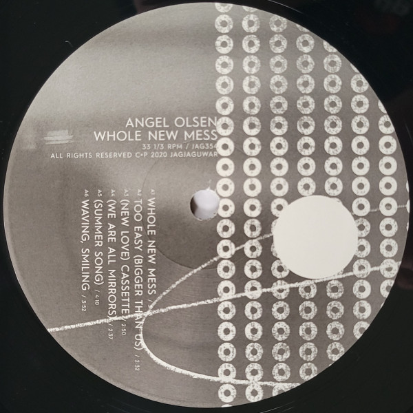 Cover zu Angel Olsen - Whole New Mess | 2020 | Vinyl | Rock | US