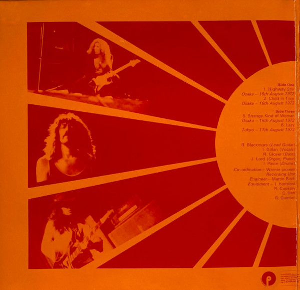 Cover zu Deep Purple - Made In Japan | 1972 | Vinyl, LP, Album, Stereo | Rock | Germany