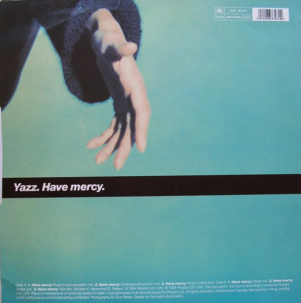 Cover zu Yazz - Have Mercy | 1994 | Vinyl | Electronic | UK Schallplatten Ankauf