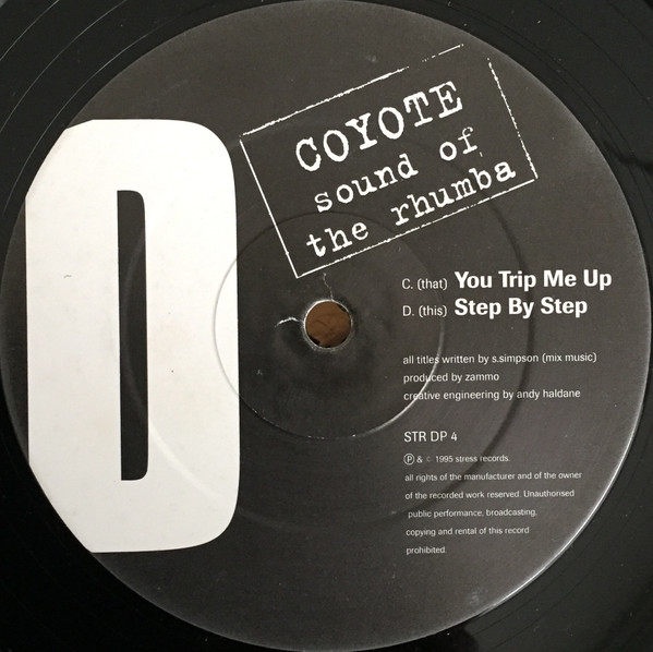 Cover zu Coyote - Sound Of The Rhumba | 1995 | Vinyl | Electronic | UK