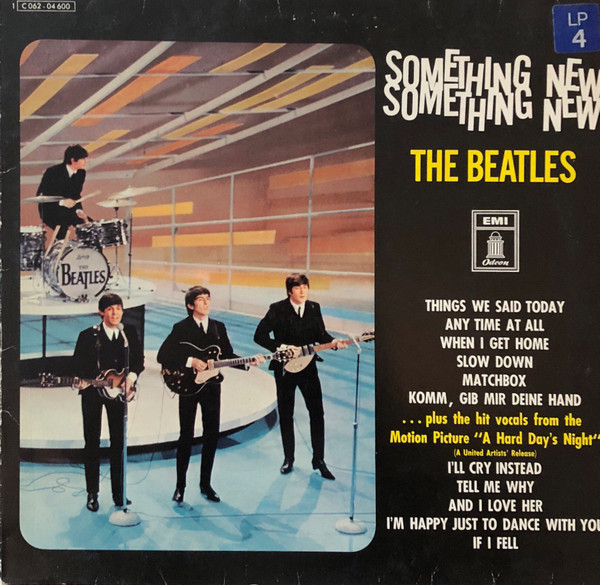 Cover zu The Beatles - Something New | 1977 | Vinyl, LP, Album, Reissue, Stereo | Rock | Germany Schallplatten Ankauf