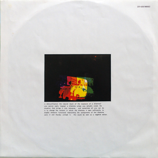 Cover zu The Flying Lizards - The Flying Lizards | 1980 | Vinyl, LP, Album | Electronic | Germany Schallplatten Ankauf