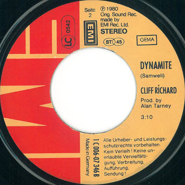 Cover zu Cliff Richard - Dreamin' | 1980 | Vinyl | Rock | Germany