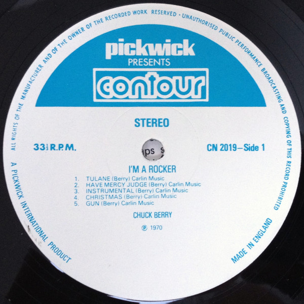 Cover zu Chuck Berry - I'm A Rocker | 1976 | Vinyl | Rock, Funk / Soul, Blues | UK