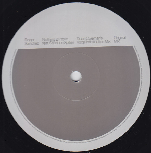Cover zu Roger Sanchez Featuring Sharleen Spiteri - Nothing 2 Prove | 2002 | Vinyl | Electronic | UK