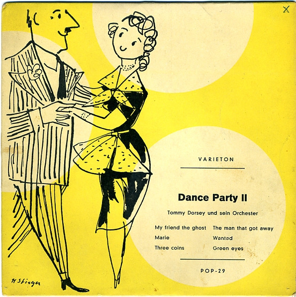 Cover zu Tommy Dorsey And His Orchestra - Dance Party II | 1955 | Vinyl | Jazz, Pop | Switzerland Schallplatten Ankauf