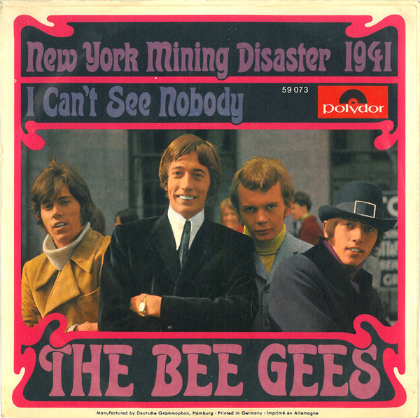 Cover zu Bee Gees - New York Mining Disaster 1941 / I Can't See Nobody | 1967 | Vinyl | Rock | Germany