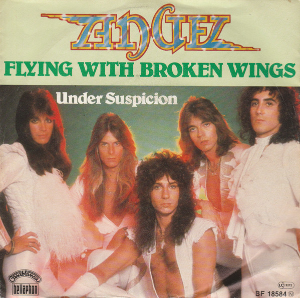 Cover zu Angel (24) - Flying With Broken Wings | 1977 | Vinyl | Rock | Germany Schallplatten Ankauf