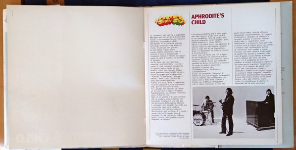 Cover zu Aphrodite's Child - Aphrodite's Child | 1982 | Vinyl | Rock | Italy