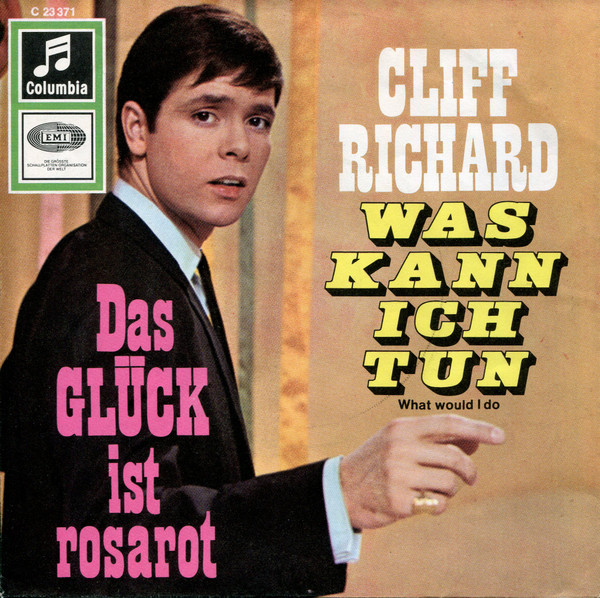 Cover zu Cliff Richard - Das Glück Ist Rosarot / Was Kann Ich Tun | 1966 | Vinyl | Pop | Germany Schallplatten Ankauf