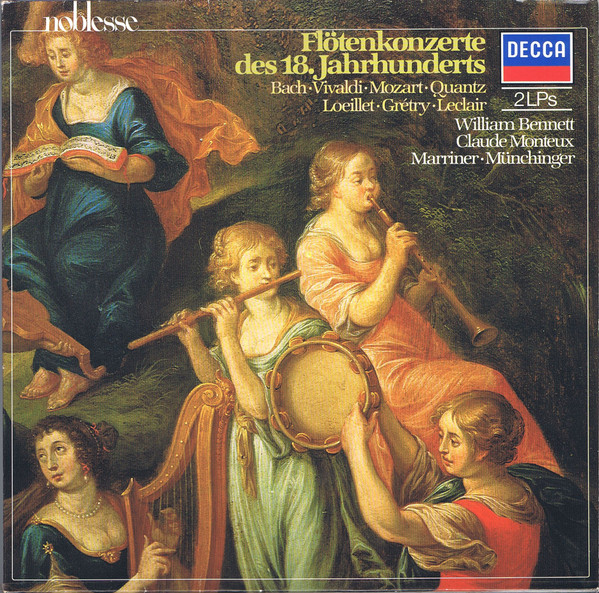 Bild Johann Sebastian Bach, Antonio Vivaldi, Wolfgang Amadeus Mozart, Johann Joachim Quantz, Jacques Loeillet, André-Modeste Gretry, Jean-Marie Leclair, William Bennett (3), Claude Monteux, Sir N Schallplatten Ankauf