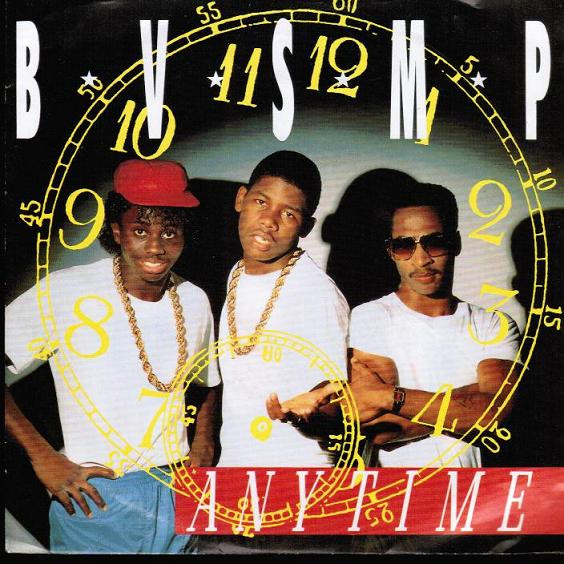 Cover zu B.V.S.M.P. - Anytime | 1988 | Vinyl | Hip Hop | Europe Schallplatten Ankauf