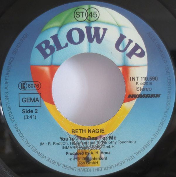 Cover zu Beth Nagie - Made In Germany | 1986 | Vinyl | Pop | Germany