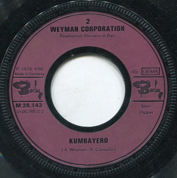 Cover zu Weyman Corporation - Le Chat | 1976 | Vinyl | Latin, Funk / Soul, Pop | Germany