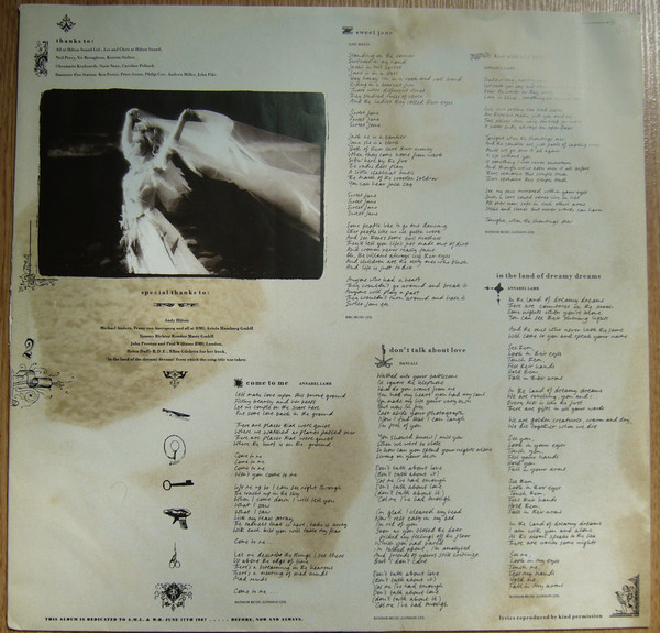 Cover zu Annabel Lamb - Brides | 1987 | Vinyl | Electronic | Europe