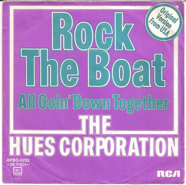 Cover zu The Hues Corporation - Rock The Boat | 1974 | Vinyl | Funk / Soul | Germany