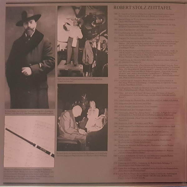 Cover zu Robert Stolz - Meinen Freunden Zur Erinnerung | 1979 | Vinyl | Classical | Germany Schallplatten Ankauf